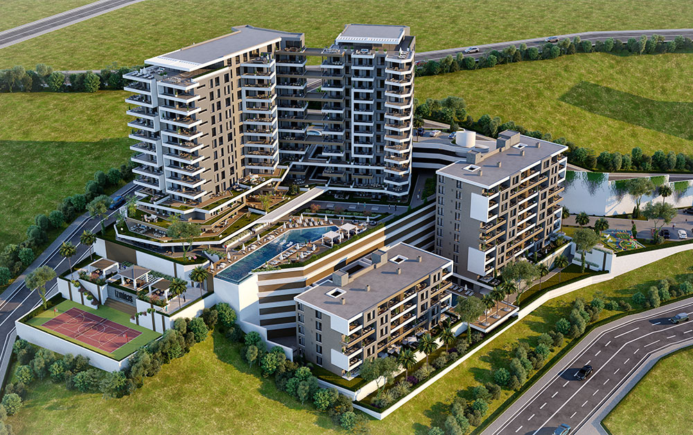 Narlıdere Deniz Manzaralı 80m2 Bahçeli 2+1 Daire