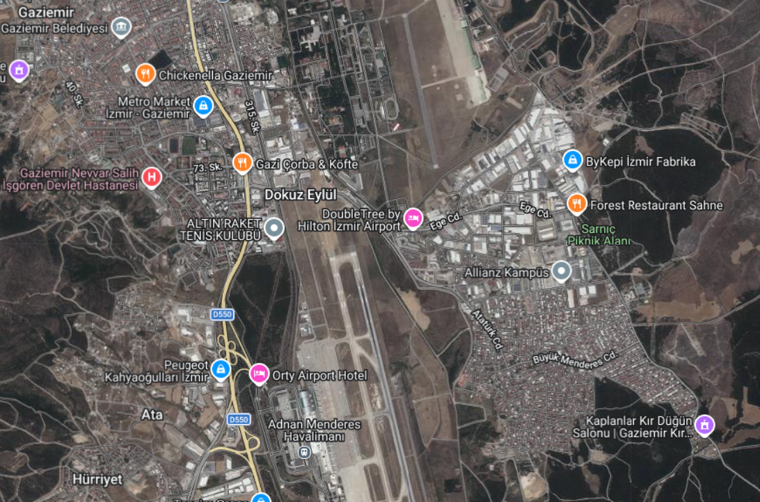 İZMİR GAZİEMİR SANAYİDE SATILIK 7500m2 SANAYİ İMARLI ARSA