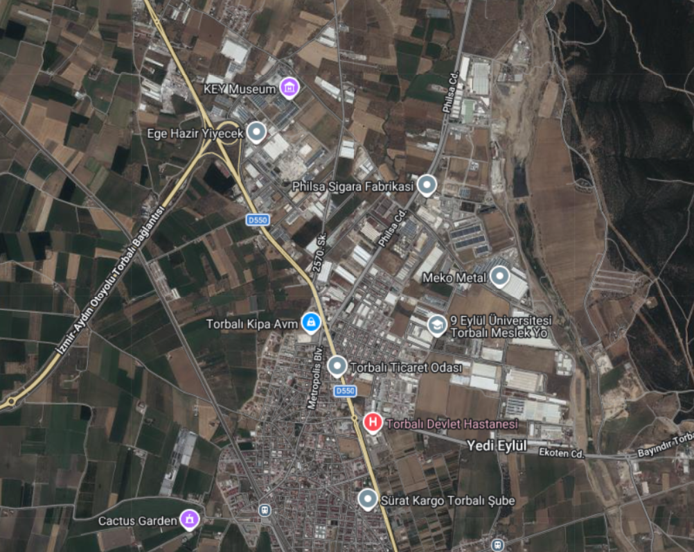 İZMİR TORBALI SANAYİDE SATILIK 3.000m2 ARSA