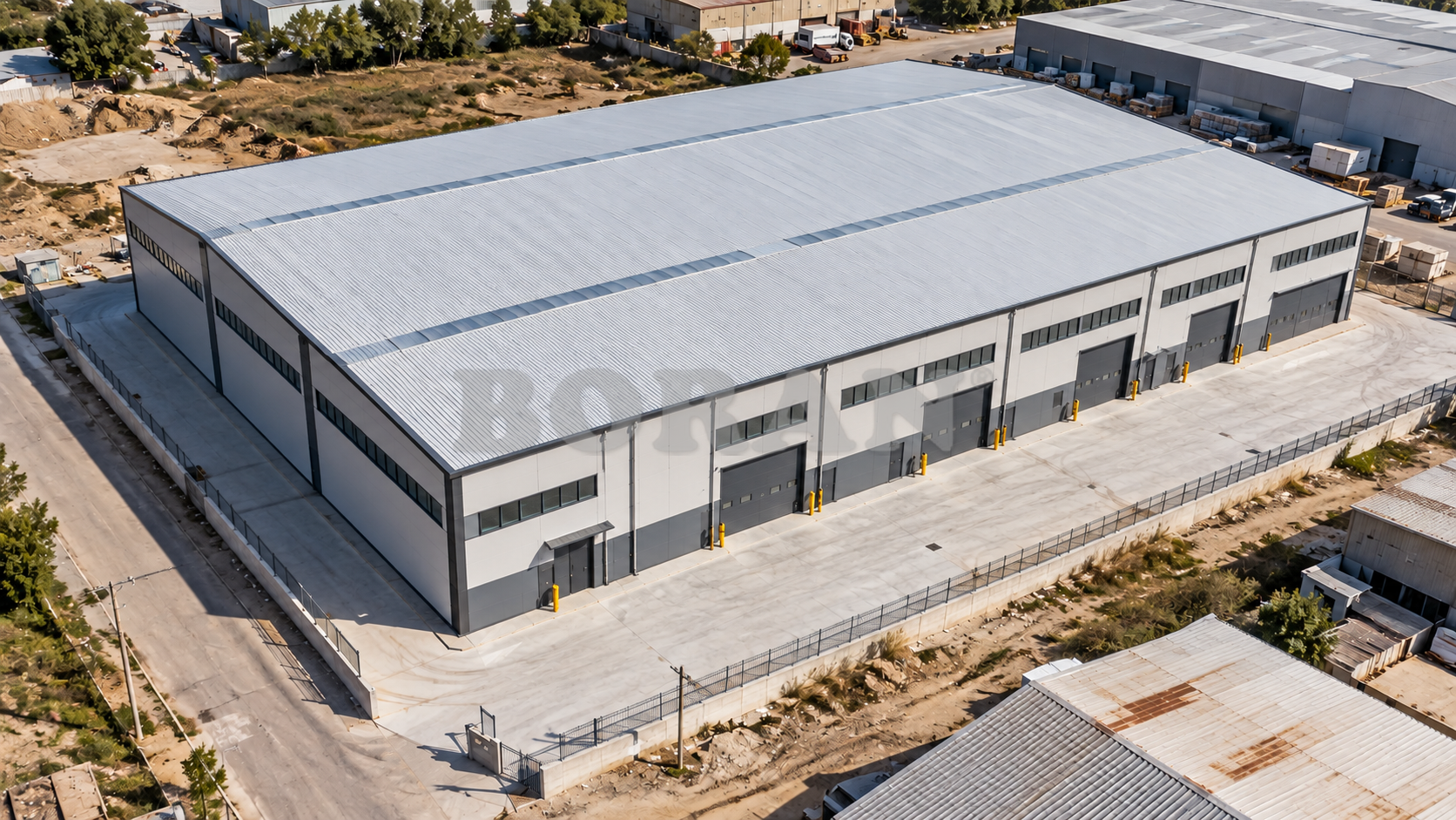 İZMİR MENDERES DEPOLAMA BÖLGESİNDE KİRALIK 8500m2 DEPO