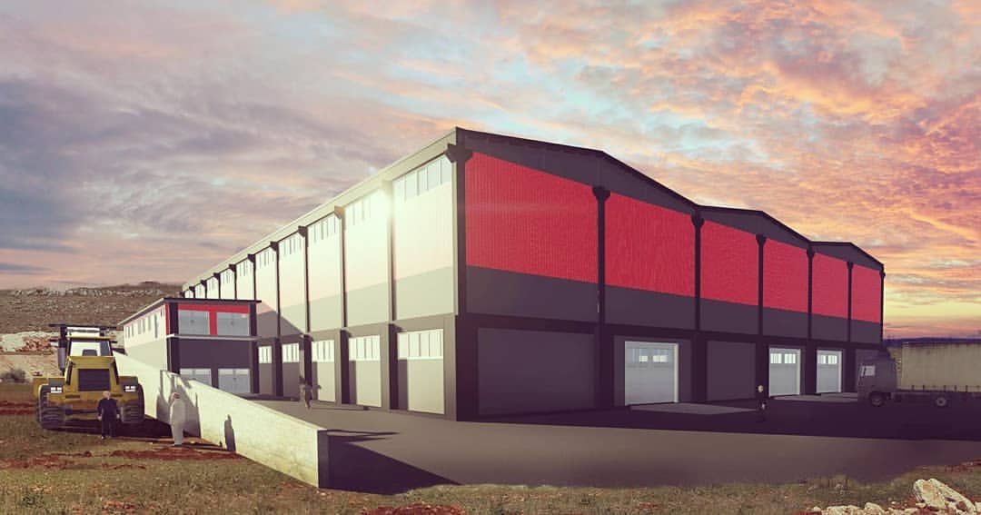 İZMİR GAZİEMİR SARNIÇ SANAYİDE SATILIK 5000m2 FABRİKA/DEPO BİNASI