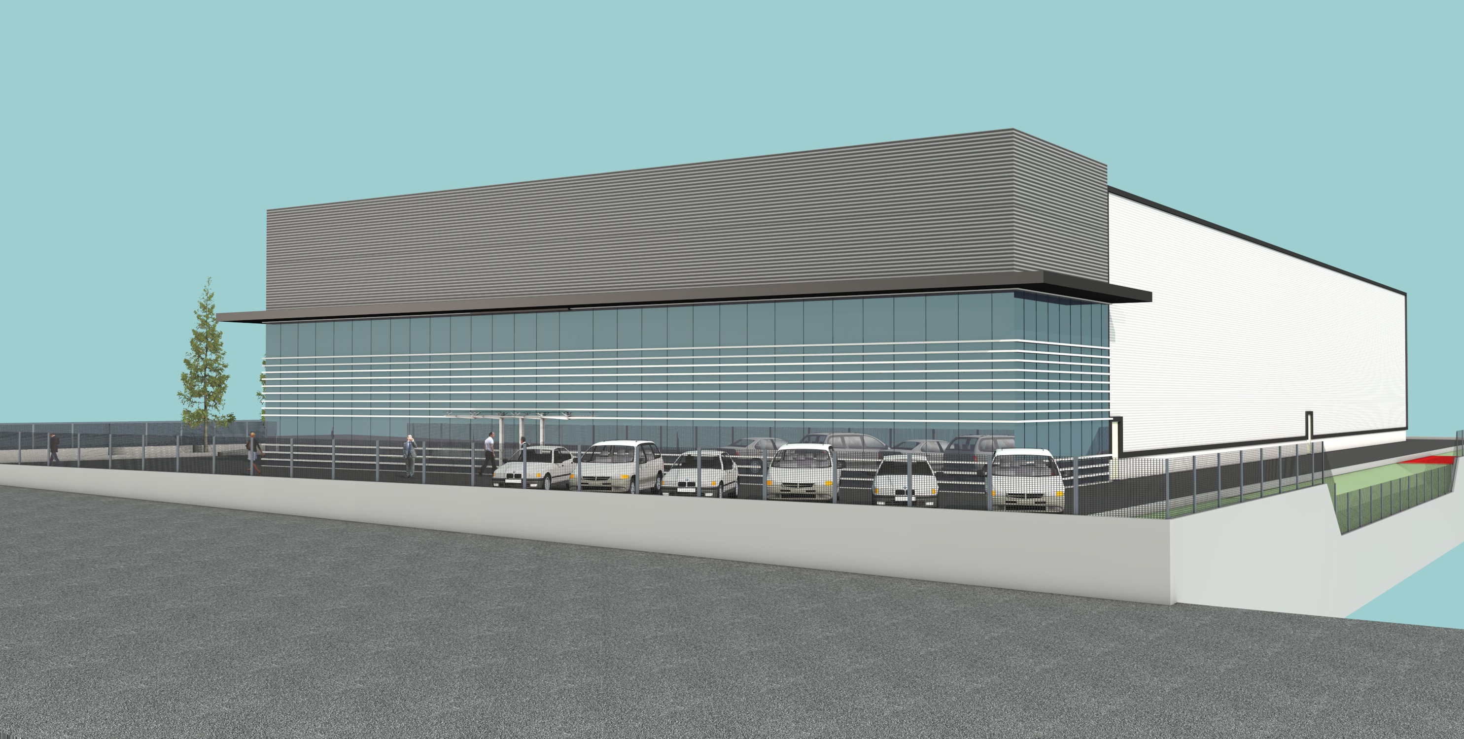 izmir kemalpaşa organize de 5000 m2 arsa da 2700 m2 kapalı kiralık depo fabrika