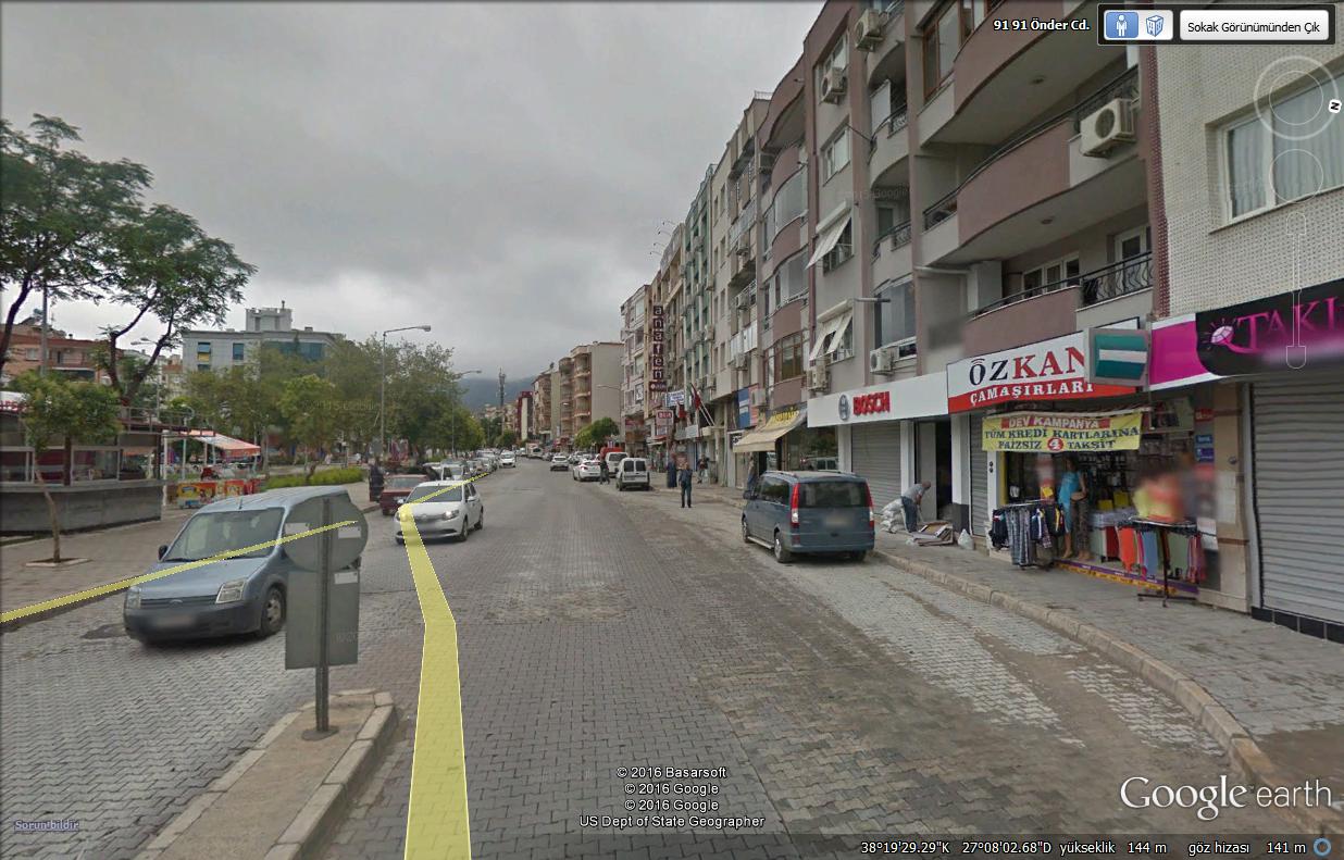 GAZİEMİR ÖNDER CADDESİ ÜZERİNDE 15.000 TL KİRACILI YATIRIMLIK İŞYERİ