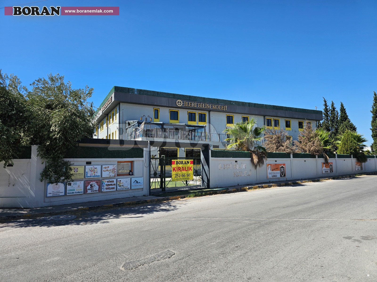 İZMİR GAZİEMİRDE KİRALIK 4500m2 OKUL BİNASI