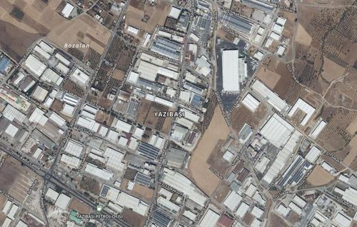 İZMİR TORBALI YAZIBAŞINDA 6200m2 TARLA ÜZERİNDE 4500m2 KAPALI ALAN