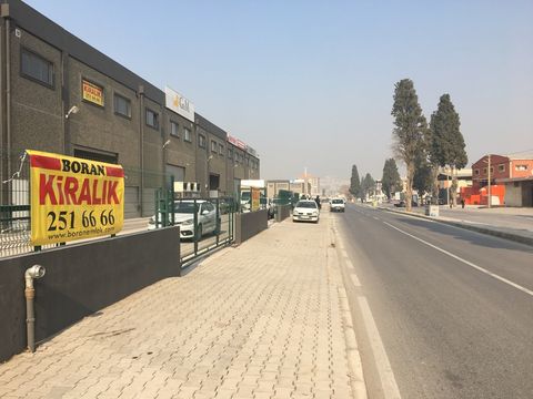 izmir bornova pınarbaşında 900 m2 kapalı rampalı ofisli kiralık işyeri depo