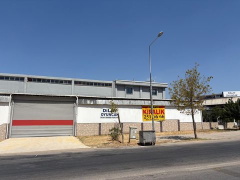 İzmir gaziemir sarnıç sanayide 4800 m2 kiralık fabrika depo