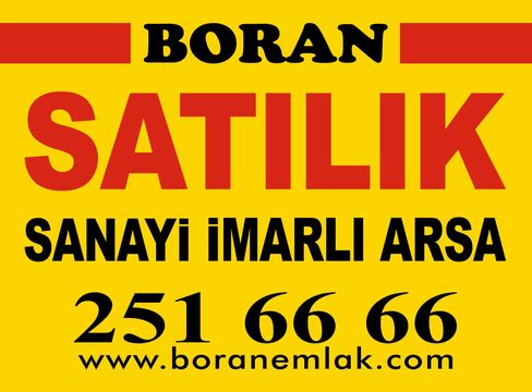 izmir kemalpaşa osb de 2450 m2 satılık sanayi imarlı arsa