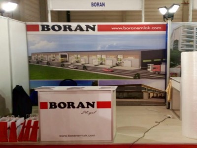 BORAN EMLAK İŞ GÜNLERİ FUARINDA YOĞUN İLGİ GÖRDÜ