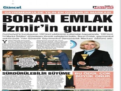 Boran Emlak İzmir'in Gururu